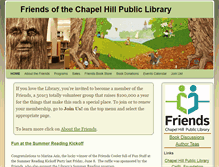Tablet Screenshot of friendschpl.org